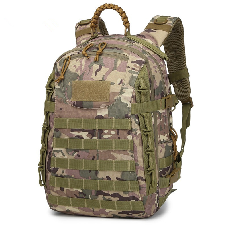 Urban Backpack Tactical - Nesitu Nuovo Verde Grigio Nero Marrone