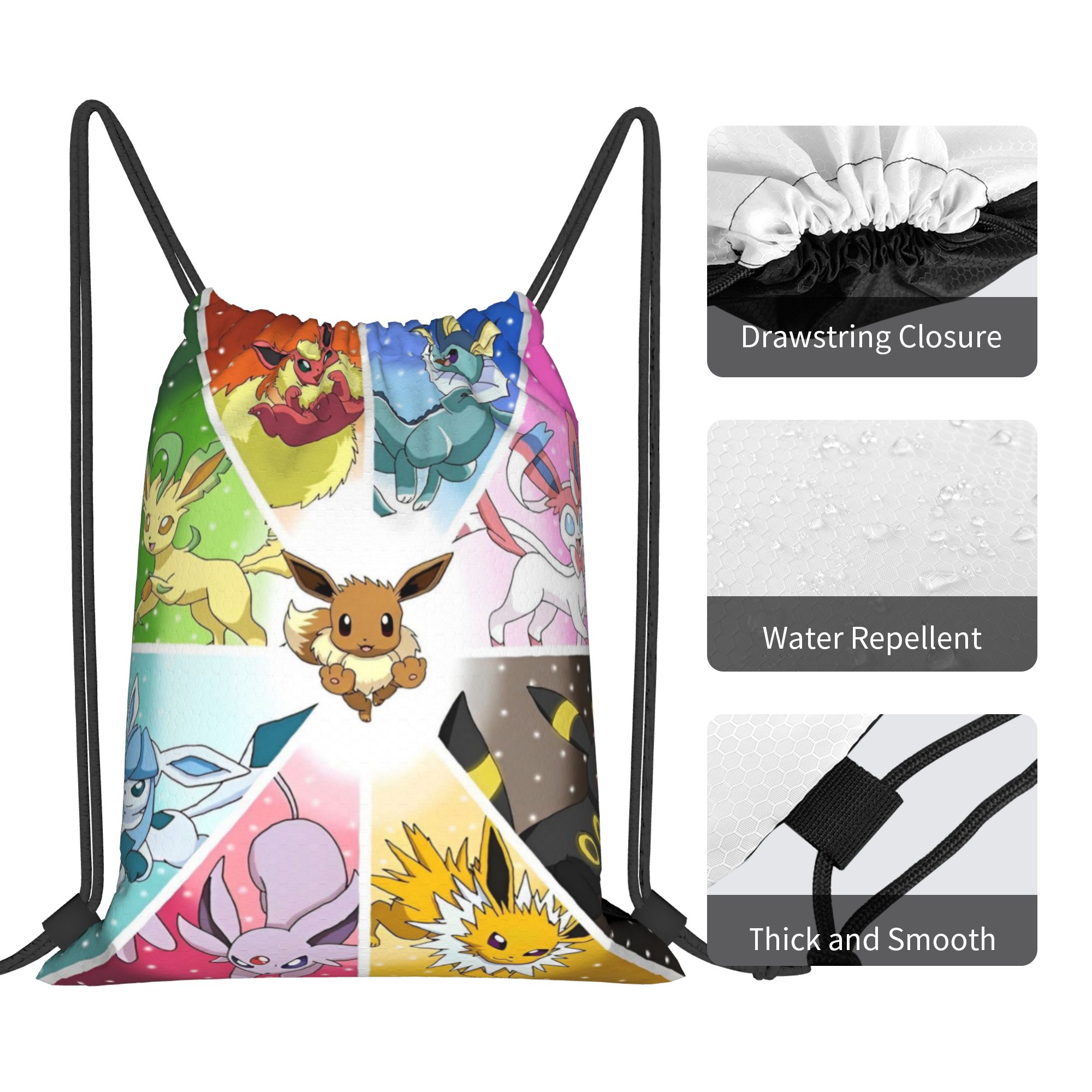 Zaino con coulisse stile anime - Drawstring Gym Bag recensione e prezzo