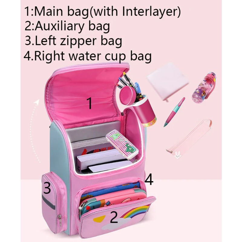 Zaino per bambine con unicorno - School Backpack Teen recensione e prezzo