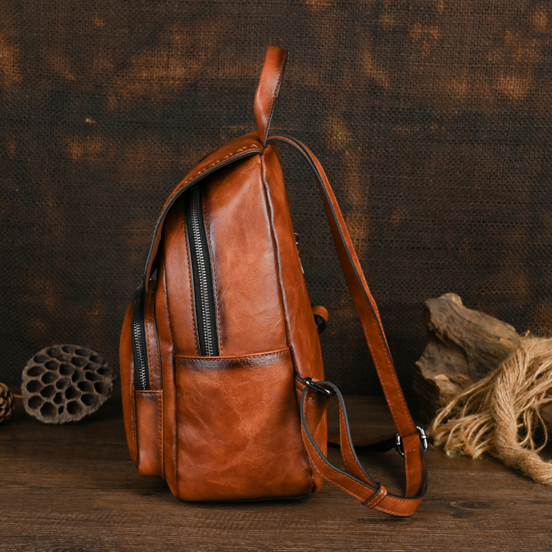 Johnature 2026 Nuovo Zaino Vin - Leather Backpack Vintage recensione e prezzo