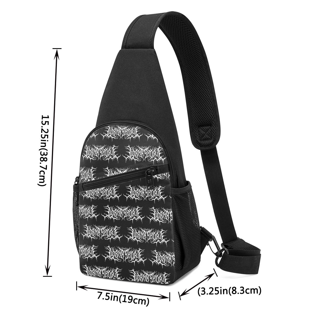 Lorna Shore Merch Borsa a trac - Sling Backpack Shoulder recensione e prezzo